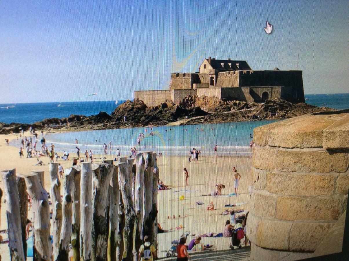 Le Dauphine 20M De La Plage Saint-Malo Exterior foto